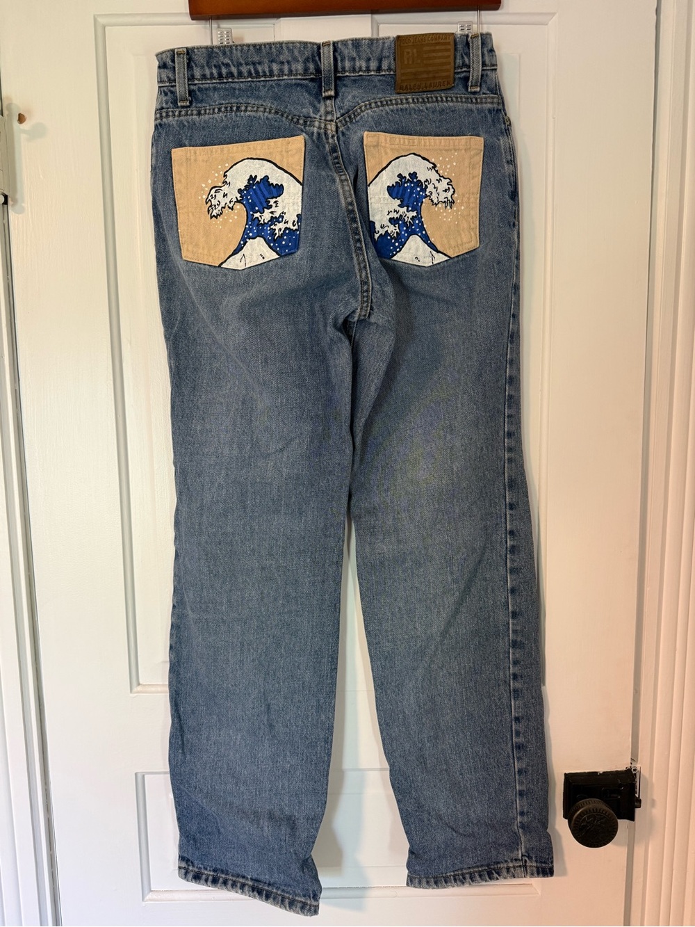 Ralph Lauren Polo Jeans Co Jeans with Wave Pocket Art